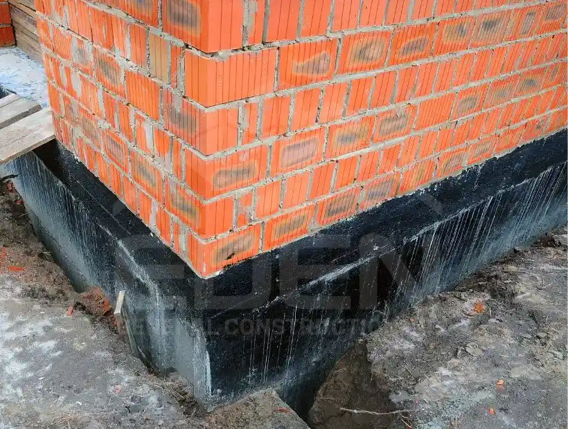 Basement foundation waterproofing 