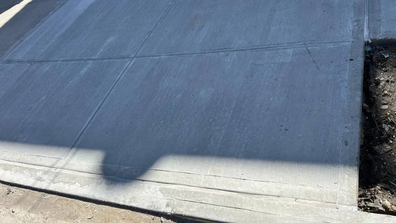 Newly Repaired Sidewalk