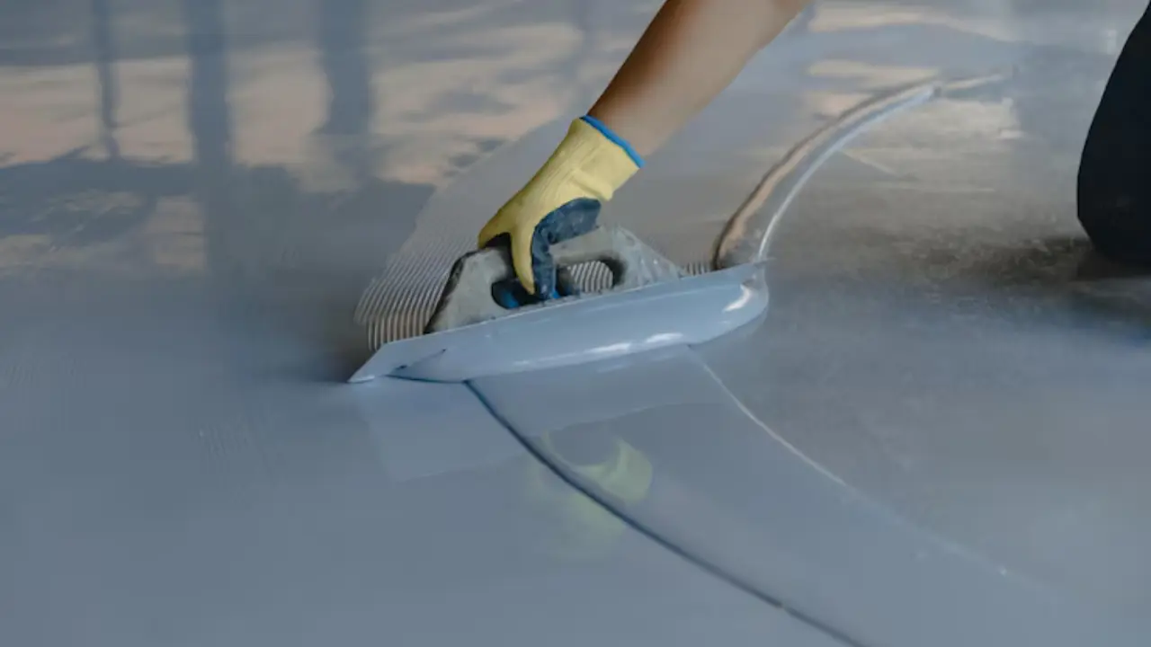 Applying Waterproof Membrane