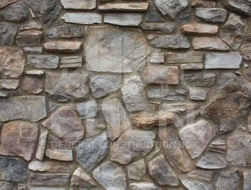 Brick stone construction 