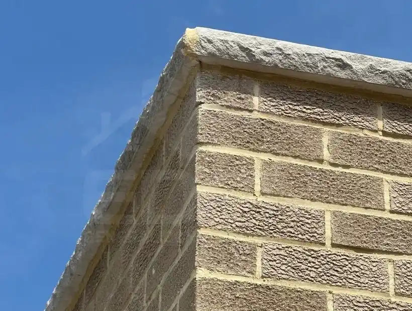 Chimney fireplace mesonry