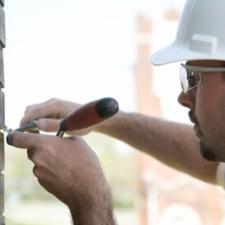 Brick grinding and brick pointing