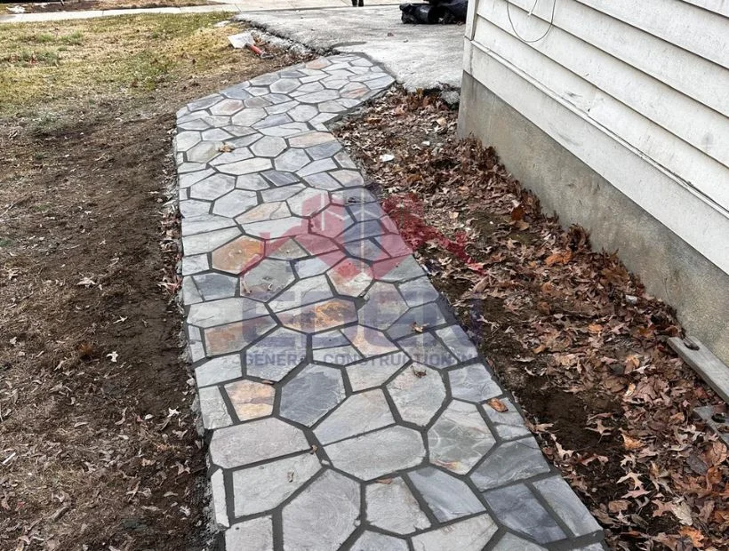 Walkway Paver Installation